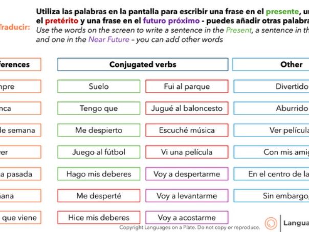 ¿Qué sueles hacer los fines de semana? - Spanish - What do you normally do at the weekend reflexives