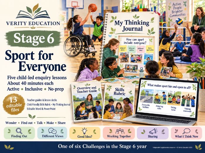Global Perspectives Stage 6: Sport for All (Enquiry Challenge)