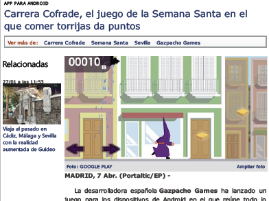 Semana Santa Videogame Authentic Text Activity