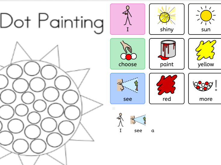 Dot worksheet- Art
