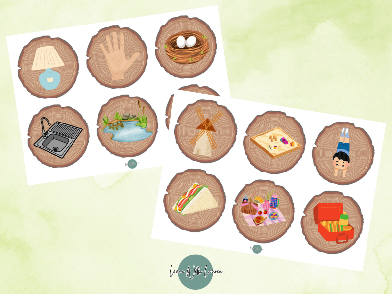 Phase 4 Phonics log slices