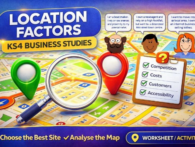 Location factors- KS4 Business Studies