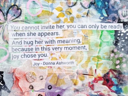 Poetry GCSE 'Joy Chose You' by Donna Ashworth