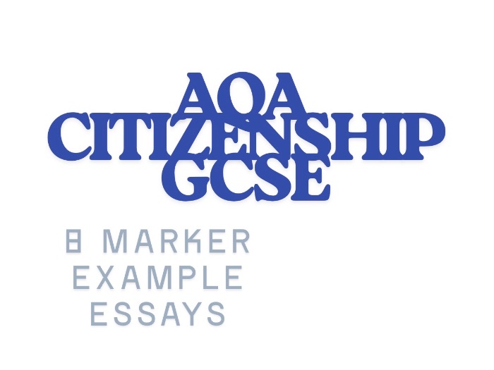 AQA Citizenship GCSE 8 markers response