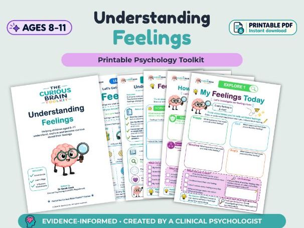 Understanding Feelings | ELSA & SEND Toolkit | Ages 8–11