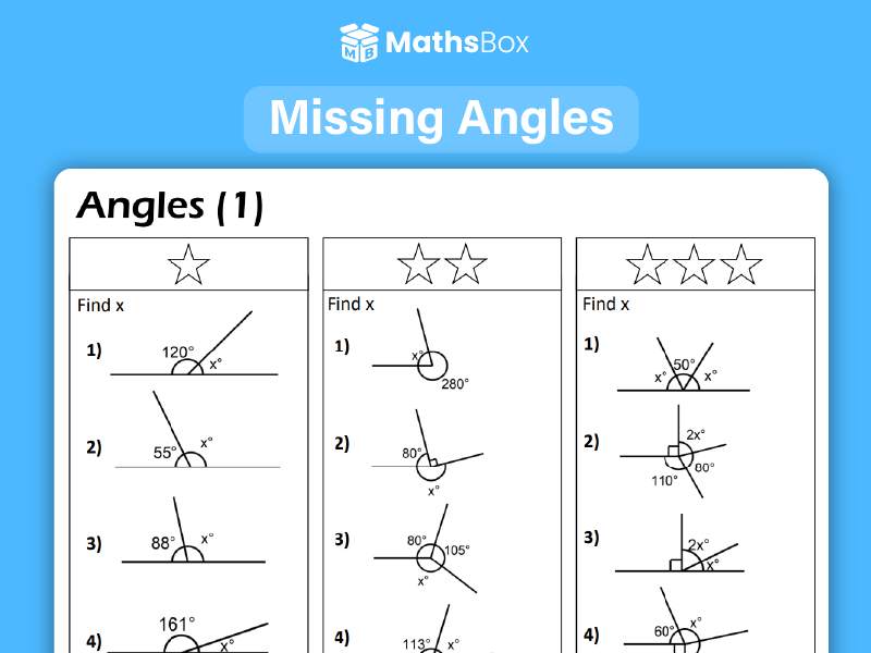 Missing Angles – Differentiated Questions