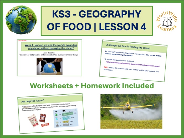 Geography of Food: How Can We Feed the World’s Expanding Population Without Damaging the Planet?
