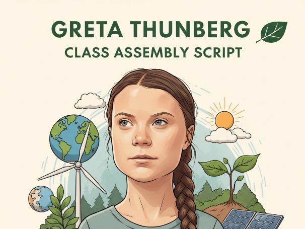 Greta Thunberg Class Assembly Script