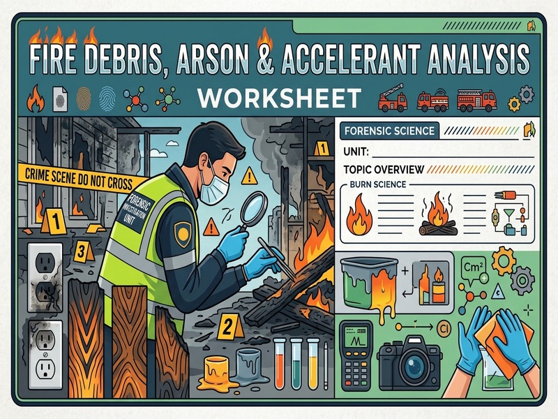 Fire Debris, Arson & Accelerant Analysis