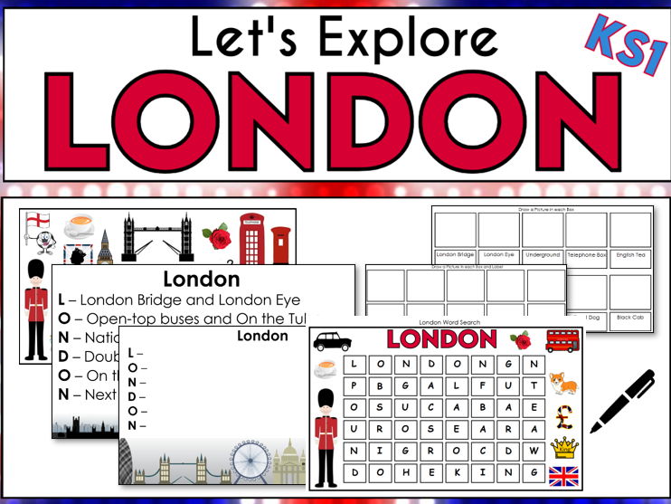 Let's Explore London Workbook KS1