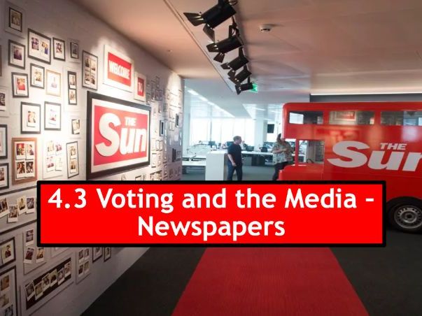 7 Voting Behaviour and the Media - Influence of the Media - Newspapers