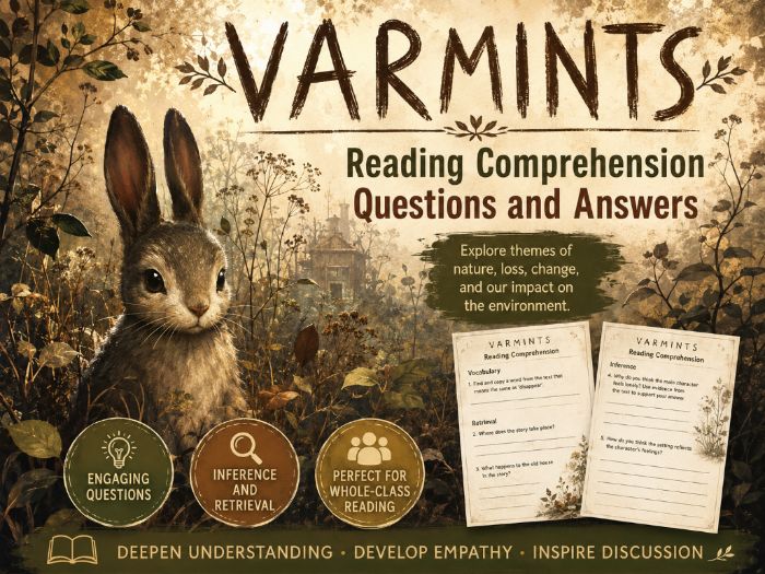 Varmints - Comprehension - UKS2