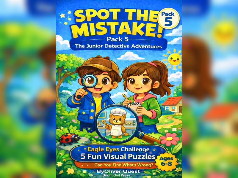 Spot the Mistake Visual  Activity- Pack 5