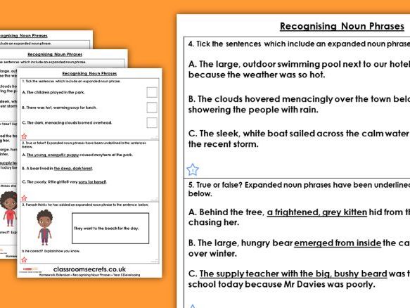 Grammar homework helper image