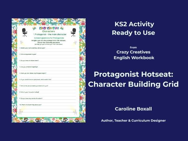 Character Hotseat: Protagonist Planner KS2/3