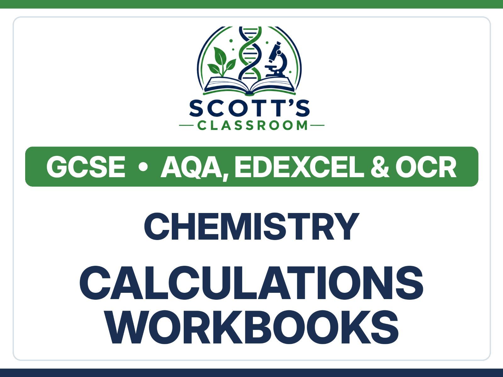 GCSE Chemistry Calculations Bundle All Boards