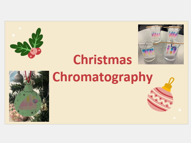 Science Christmas Experiment