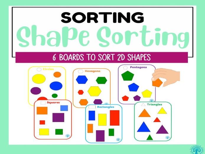 Shape sorting | Teaching Resources