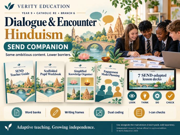 Catholic RE SEND | Y9 B6 Dialogue & Encounter: Hinduism | RED Adaptive + EHC