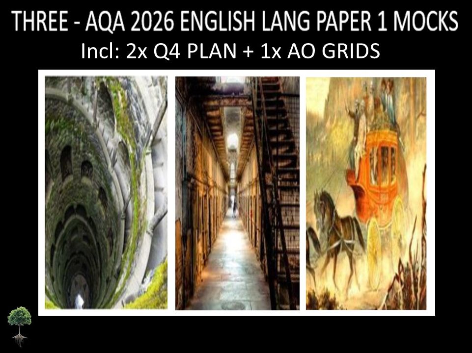 THREE - AQA PAPER 1 | 2026 FULL MOCKS | Q4 PLAN | AO GRIDS