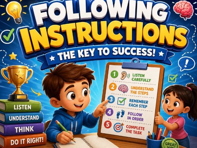 Following Instructions Carefully and Attentively