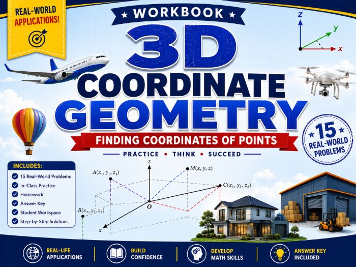 3D Coordinate Geometry Workbook