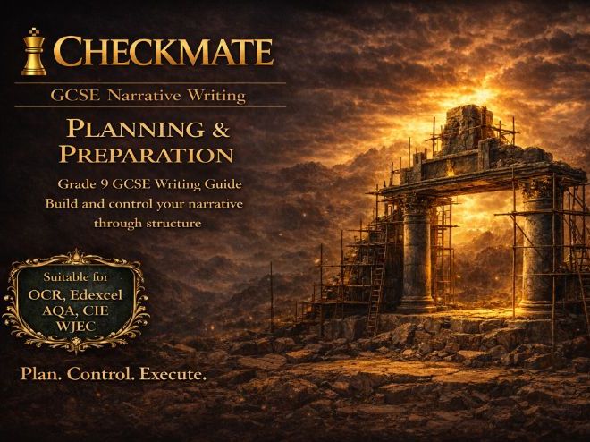 GCSE Narrative Writing: 12-Point Story Planning System | Creative Writing Exam Guide (AQA, Edexcel,