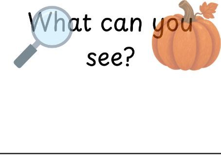 Halloween I-Spy and Mark-Making Sheet Early Writing Phonics EYFS Nursery and Reception