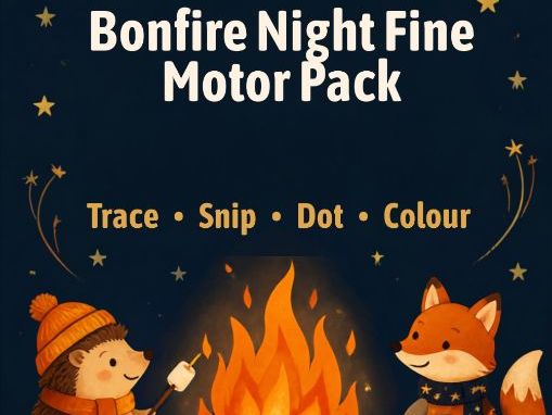 Bonfire Night Fine Motor Pack
