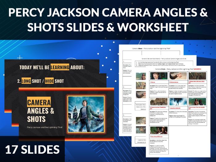 Percy Jackson – Camera Angles and Shots | Cinematic Film Techniques