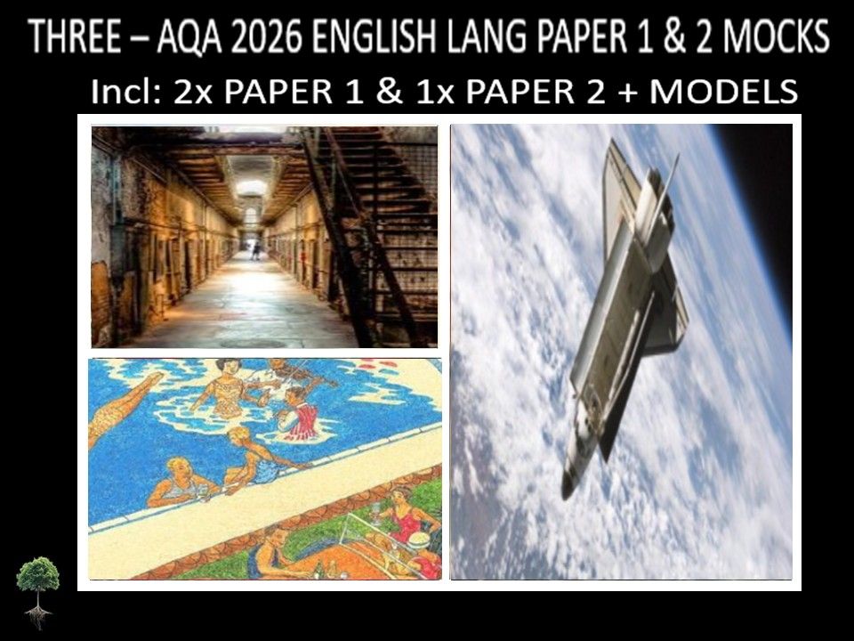 THREE - AQA PAPER 1 & 2 | 2026 FULL MOCKS | MODELS