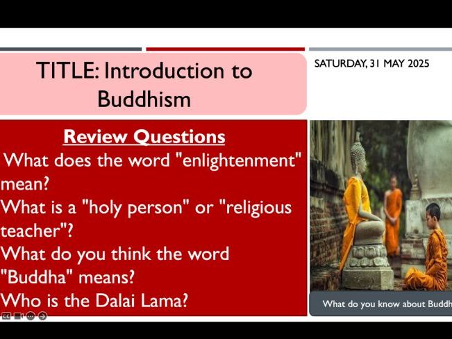 Introduction to Buddhism