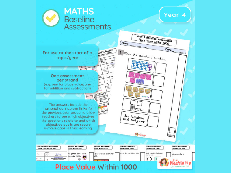 Year 4 | Place Value Within 100 Baseline Assessment