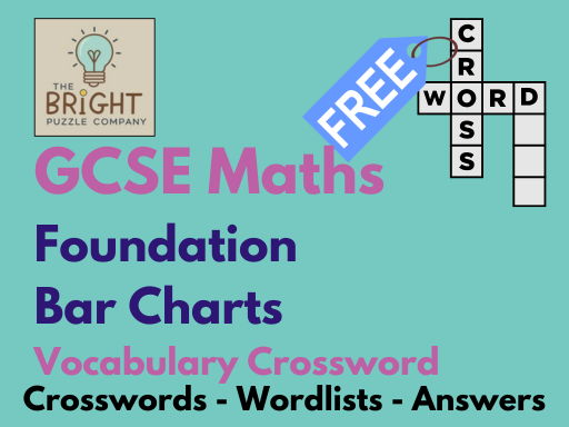 GCSE Maths - Foundation - Crossword - Bar Charts