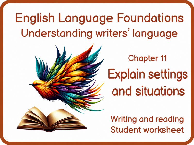 KS3 GCSE English Language: Setting & Atmosphere | SEN