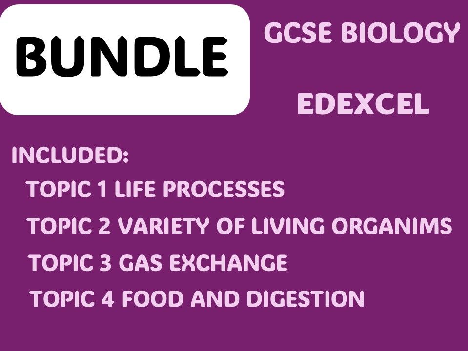 IGCSE BIOLOGY TERM 1