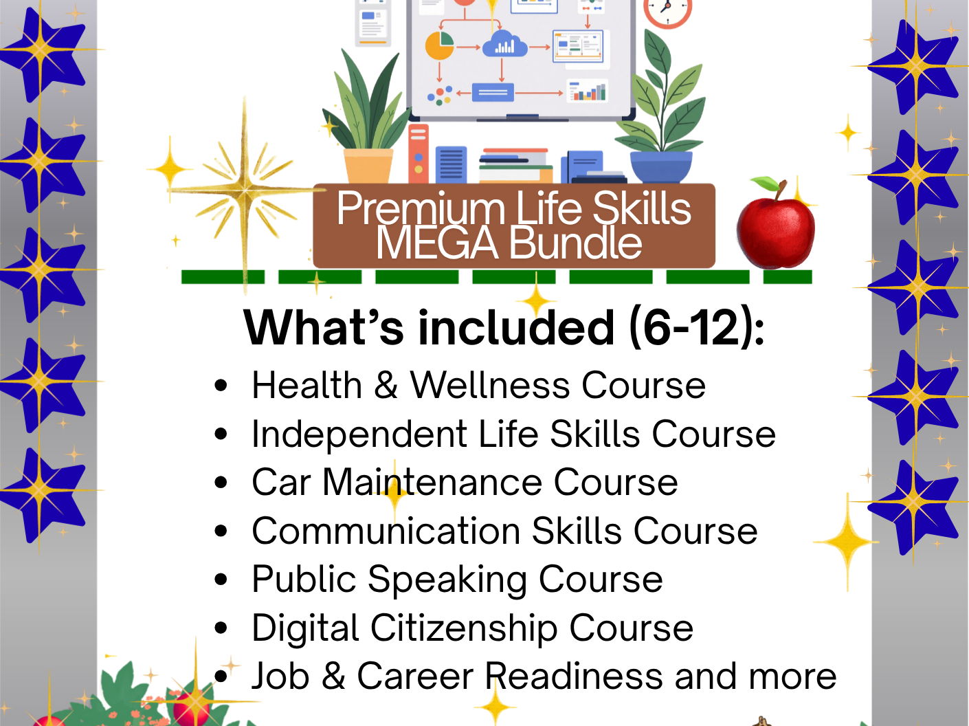 Teen Life Skills & Future Readiness Mega Bundle | Grades 6–12 | Homeschool Made Simple