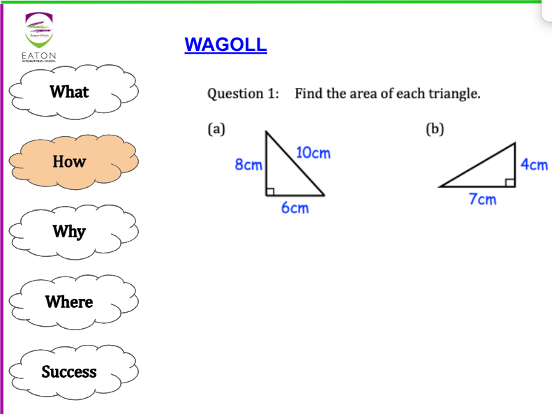 Area of Triangles (KS3)