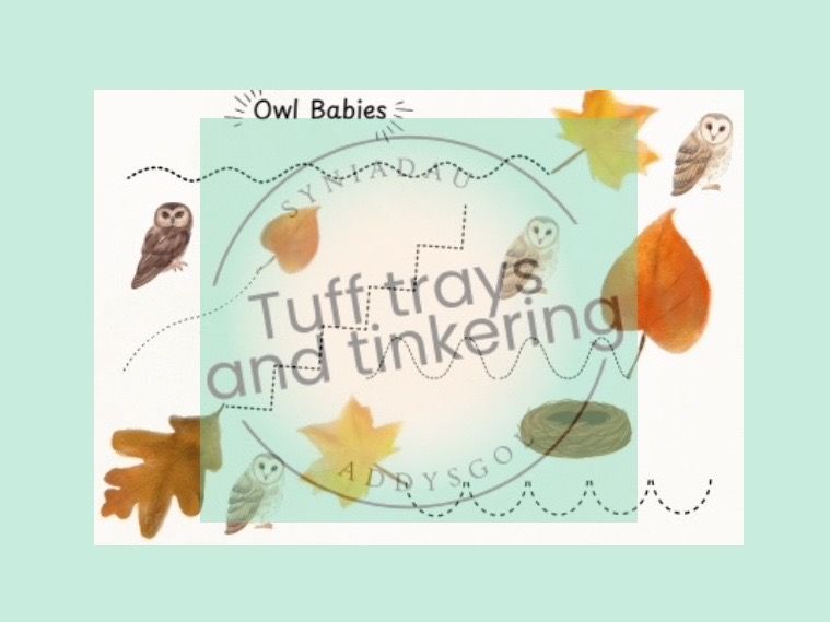 ow babies transient art autumn woodlands forest school nursery ps1 ks1 early years