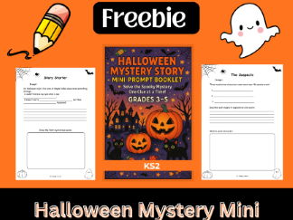 Halloween Mystery Story Mini-Prompt Booklet