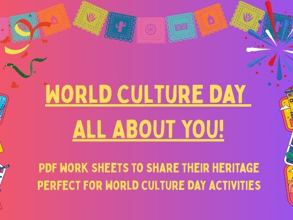 World culture day - ALL ABOUT MY COUNTRY