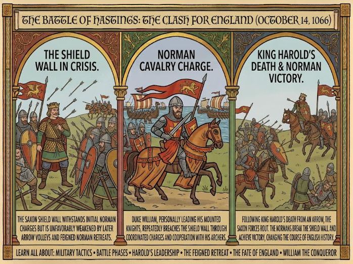 Lesson 6 of 16: The Battle of Hastings — Armies, Terrain and the Shield Wall