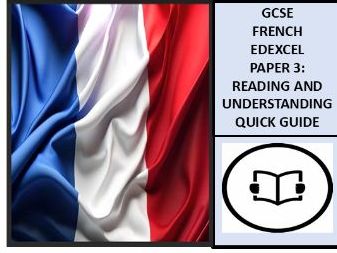 GCSE FRENCH EDEXCEL READING - NEW SPEC.
