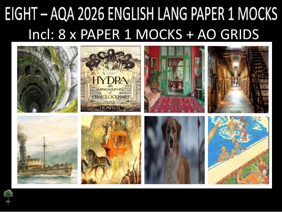 EIGHT - AQA  PAPER 1 | 2026 FULL MOCKS | AO GRIDS