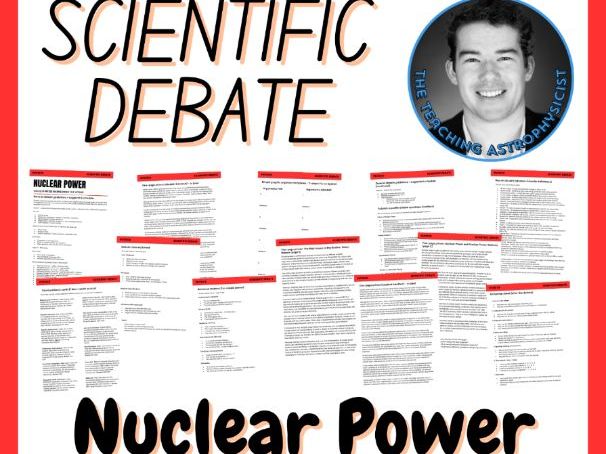 Nuclear Power & Nuclear Power Stations Scientific Debate Set | Physics & Science