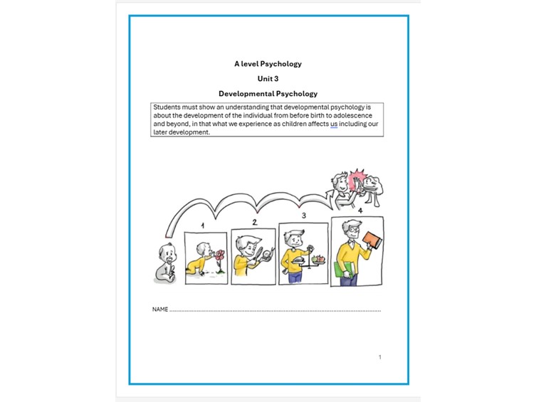 IAL Edexcel Unit 3 Developmental Psychology