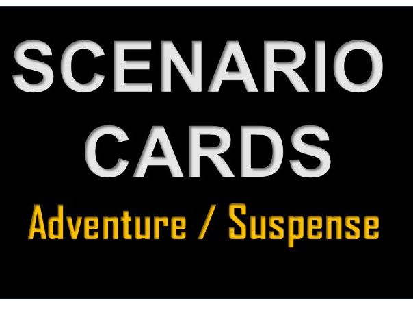 Creative scenario cards for gen Alpha adventure