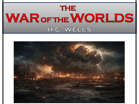 The War of the Worlds - Comprehension Activities Booklet!