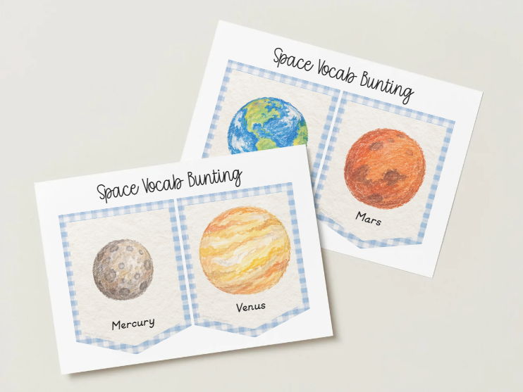 Planet Bunting – Space-Themed Classroom Display
