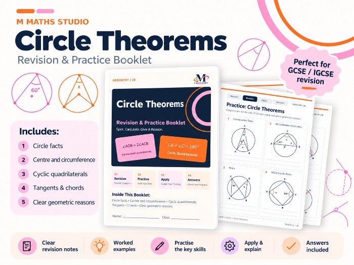 Circle Theorems | Revision Booklet